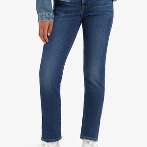 Levi’s 712 slim blue mid wash straight jeans pants size 31
